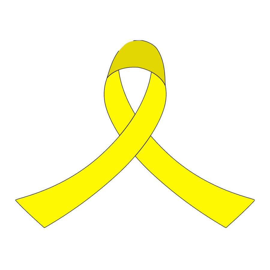 Lazo Amarillo Cáncer de huesos/sarcoma